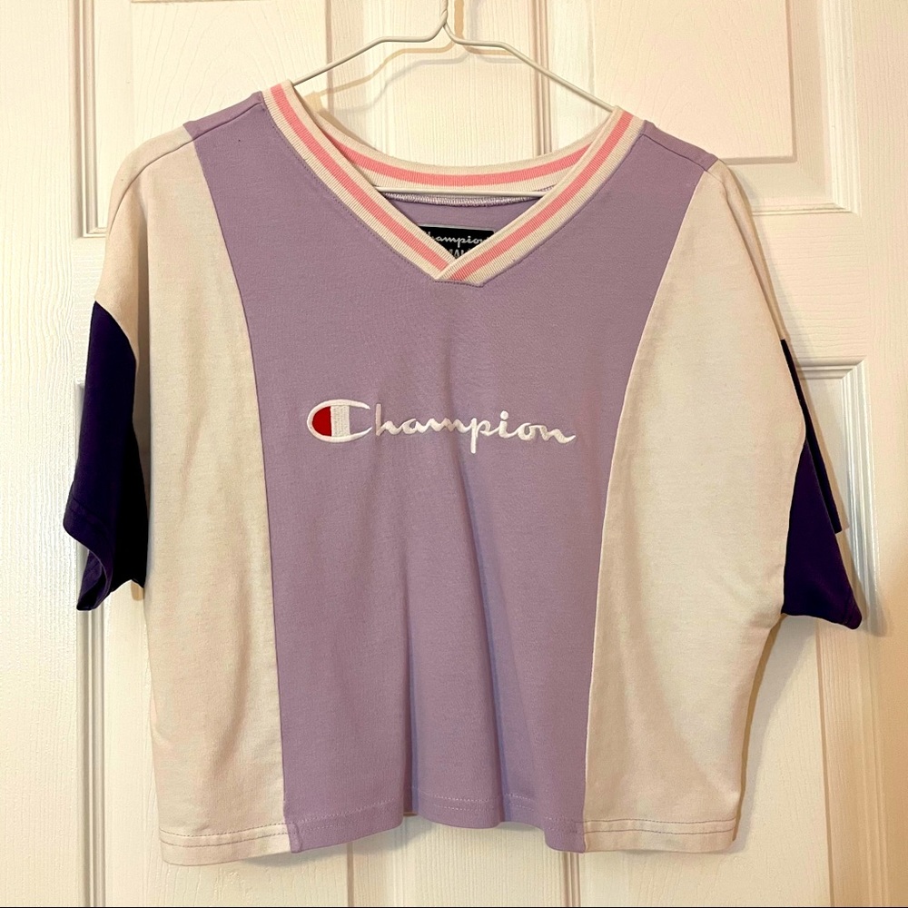Champion Purple Oversized Top